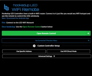 Hookedup Wifi Remote screenshot 1