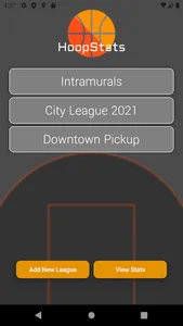 HoopStats - Stat Tracking screenshot 0