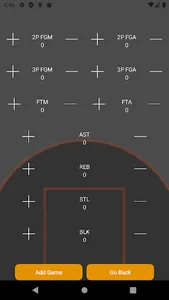 HoopStats - Stat Tracking screenshot 1