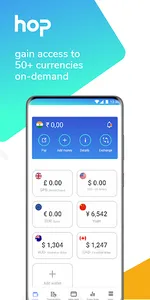 HOP App Send & Spend Globally screenshot 0