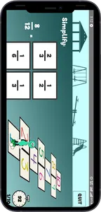 Hopscotch - Simplify Fractions screenshot 1