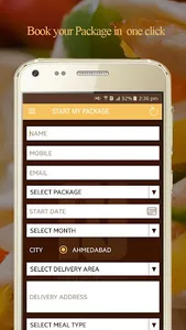 Nutirmeal screenshot 1