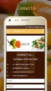 Nutirmeal screenshot 4