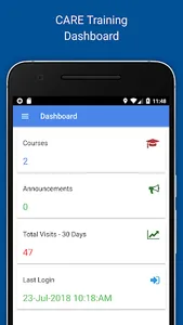 CARE Training App screenshot 1