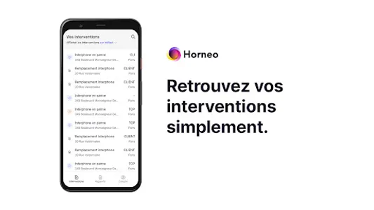Horneo GMAO screenshot 3