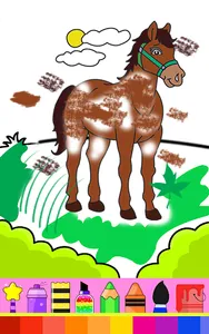 how to draw and coloring horse screenshot 3