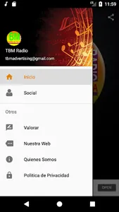 TBM Radio screenshot 1