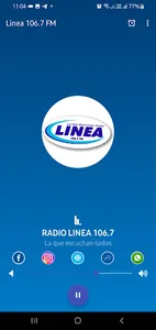 Radio Linea 106.7 Mhz screenshot 1