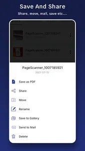 Page Scanner - PDF Creator - S screenshot 6