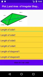Plot ,Land Area  of Irregular  screenshot 0