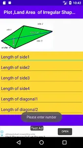 Plot ,Land Area  of Irregular  screenshot 1