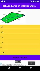 Plot ,Land Area  of Irregular  screenshot 2