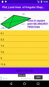 Plot ,Land Area  of Irregular  screenshot 3