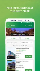 Hotel Booking App - HotelDad screenshot 1