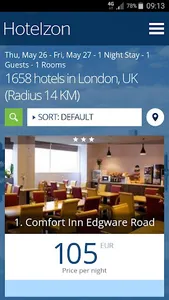 Hotelzon screenshot 1