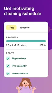 Housy: House Cleaning Schedule screenshot 1