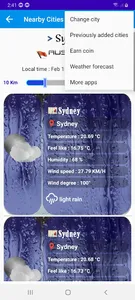 Nearby cities weather screenshot 6