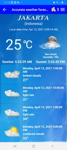 Accurate weather forecast screenshot 3