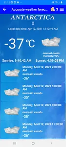 Accurate weather forecast screenshot 4