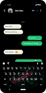 Dark Keyboard screenshot 1