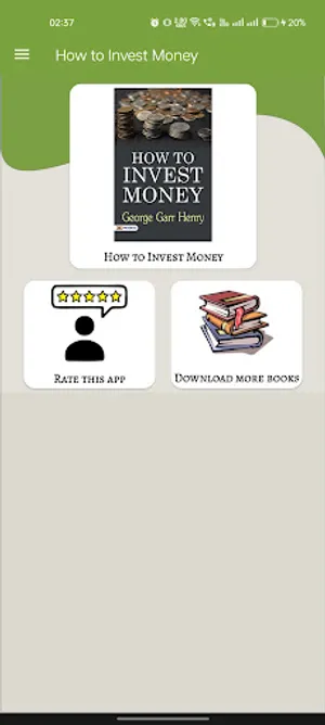 How to Invest Money book screenshot 0