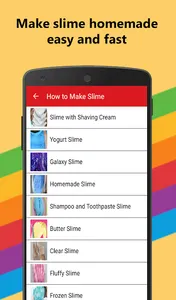 How to make slime homemade screenshot 1