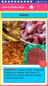 HOW TO MAKE NIGERIAN FOOD screenshot 0