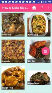 HOW TO MAKE NIGERIAN FOOD screenshot 1