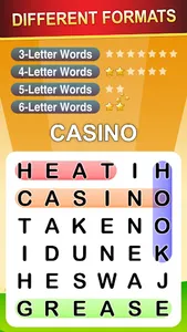 Word Search World Hollywood screenshot 3