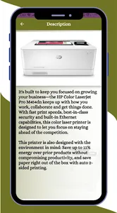 HP LaserJet Pro M454dn Guide screenshot 3