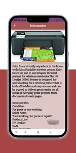 hp deskjet d5560 printer guide screenshot 0