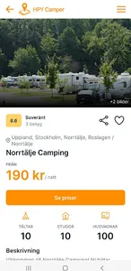 HPY Camper -Campingsverige! screenshot 1