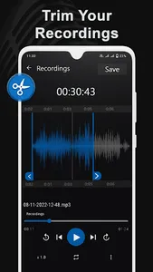 Voice Recorder & Audio Editor screenshot 1