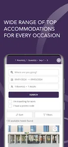 H Rewards: Book a hotel stay screenshot 1