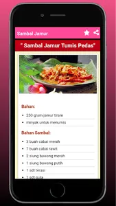 Resep Aneka Sambal Lezat screenshot 3