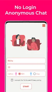 Stranger Girls Random Chat App screenshot 2