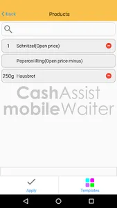 CashAssist mobileWaiter screenshot 5