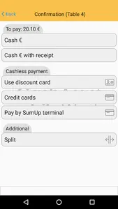CashAssist mobileWaiter screenshot 6