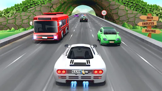 Mini Car Racing Game Offline screenshot 0