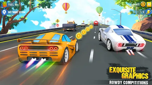 Mini Car Racing Game Offline screenshot 10