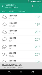 HTC Weather screenshot 1