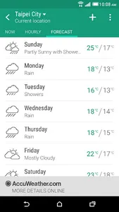 HTC Weather screenshot 2