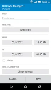 HTC Calendar screenshot 6
