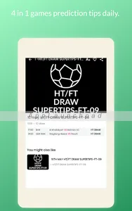 HT/FT DRAW SUPERTIPS-FT-09 screenshot 11