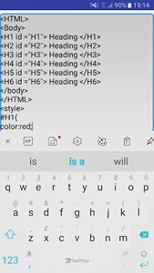 Html Code Editor - Hcode screenshot 2