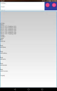 Html Code Editor - Hcode screenshot 3