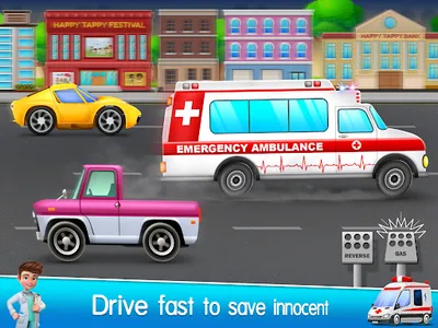 Ambulance Doctor Hospital Game screenshot 0