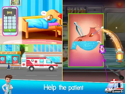 Ambulance Doctor Hospital Game screenshot 4