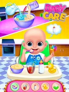 Sweet Baby Care Dress Up Games screenshot 0