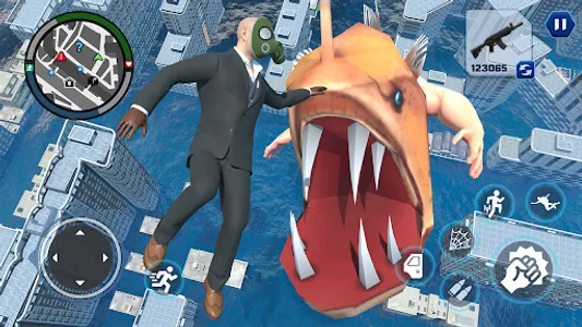 Crime Gangsta Fight The Fish screenshot 3